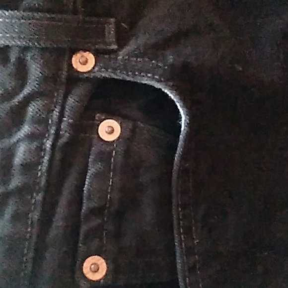 ⚜ Vintage Black High Mom Levi’s 512 Denim NOS Sz 7/8 fits Best - Picture 2 of 13